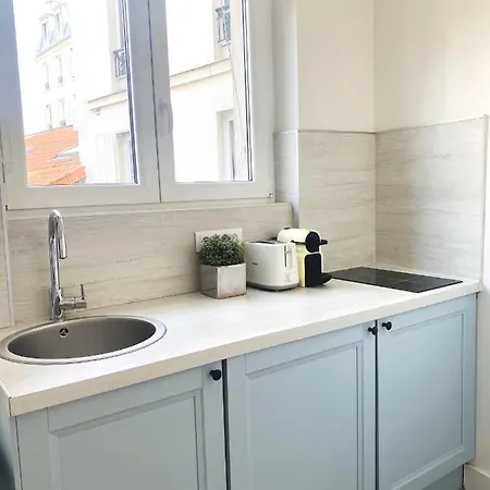 דירה Architect Near Montmartre פריז